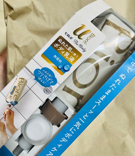 ザ ボディ ぬれた肌に使うボディ乳液 無香料/ビオレu/ボディミルクを使ったクチコミ(1枚目)