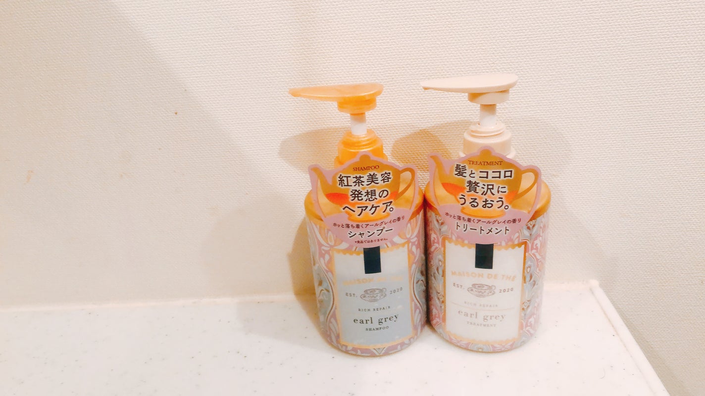 リッチリペア シャンプー/トリートメント/MAISON DE THÉ/市販シャンプーを使ったクチコミ(1枚目)