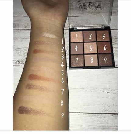 UR GLAM BLOOMING EYE COLOR PALETTE/U R GLAM/アイシャドウパレットを使ったクチコミ(2枚目)