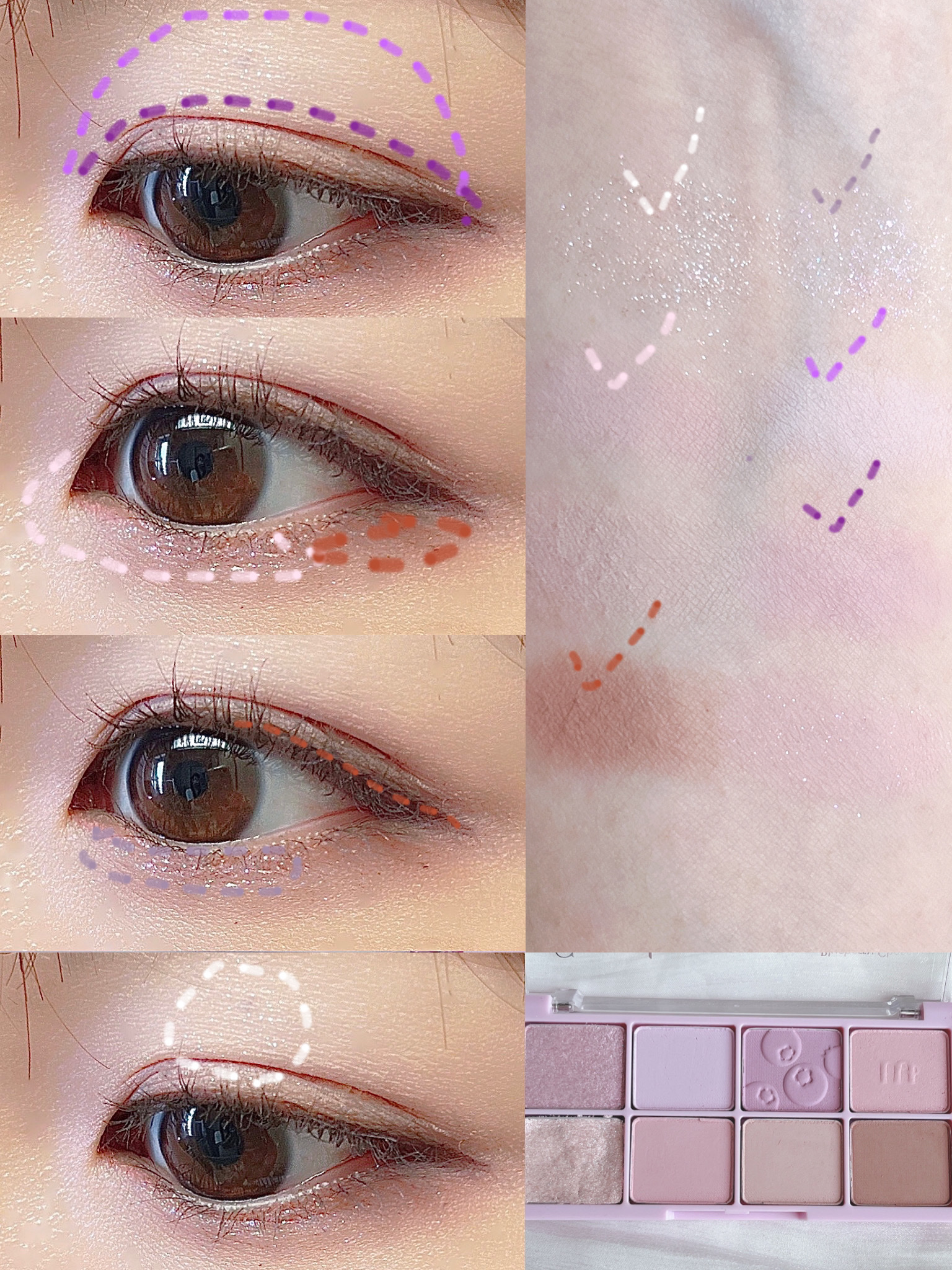 フェアリージュエルアイグリッター/Milk Touch/グリッターを使ったクチコミ（3枚目）