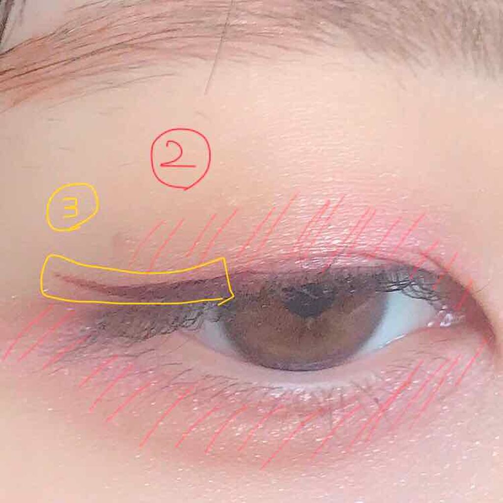 アイシャドウベース/キャンメイク/アイシャドウベースを使ったクチコミ(3枚目)