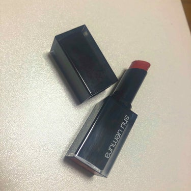 ルージュ アンリミテッド アンプリファイド/shu uemura/口紅を使ったクチコミ（1枚目）