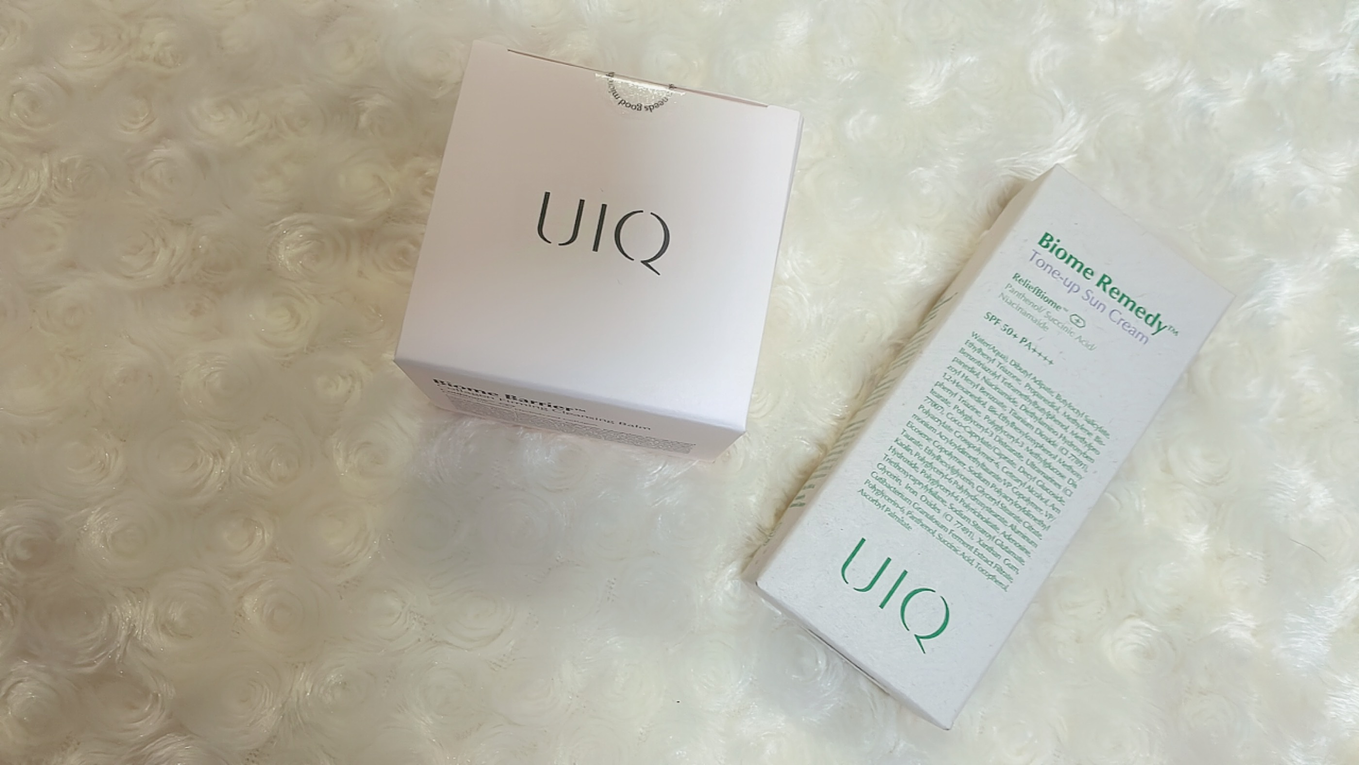 バイオームバリアコラーゲンファーミングクレンジングバーム/UIQ/クレンジングバームを使ったクチコミ（2枚目）
