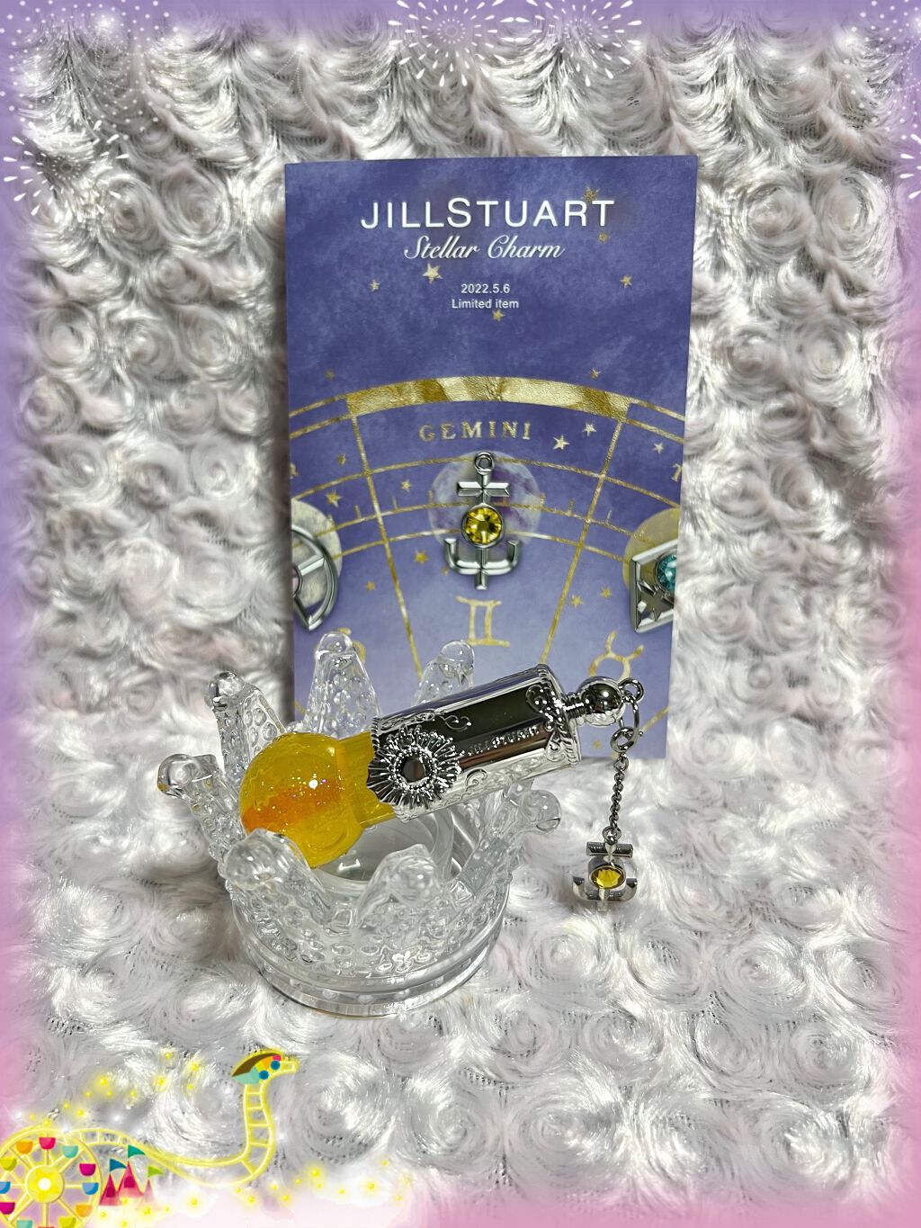 ステラーチャーム　リップオイル 05 adroit Mercur/JILL STUART/口紅を使ったクチコミ（1枚目）