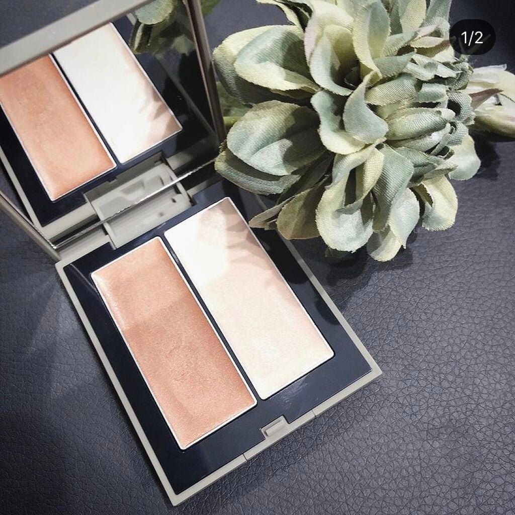 THREE シマリング グロー デュオ/THREE/クリームハイライトを使ったクチコミ(1枚目)