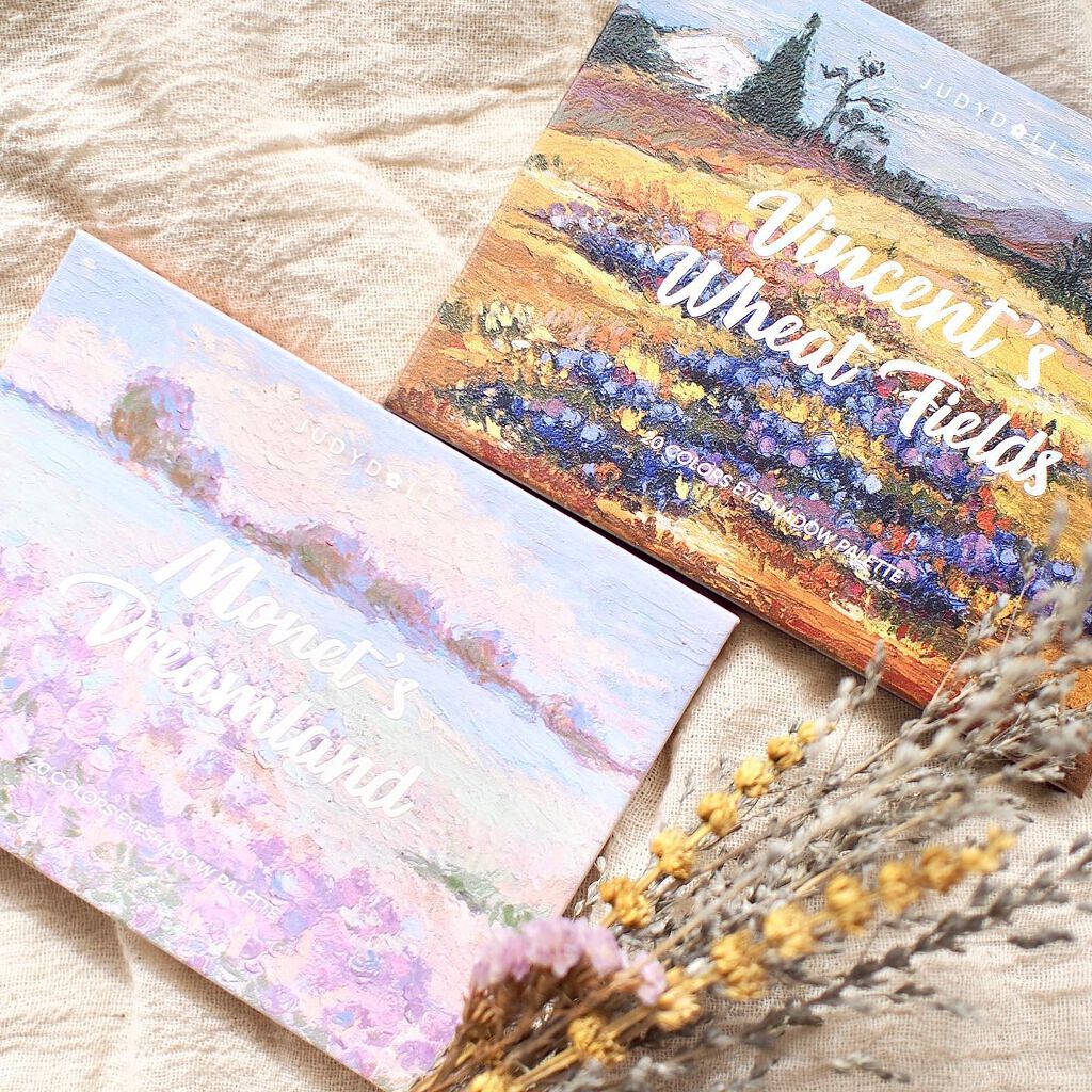 油絵紫穂麦畑20色アイシャドウ/JUDYDOLL/アイシャドウパレットを使ったクチコミ(5枚目)