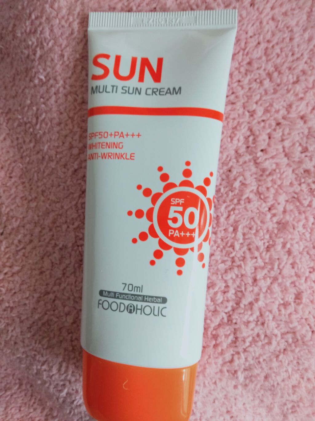 Multi サンクリーム/FOOD A HOLIC /日焼け止めクリームを使ったクチコミ(1枚目)