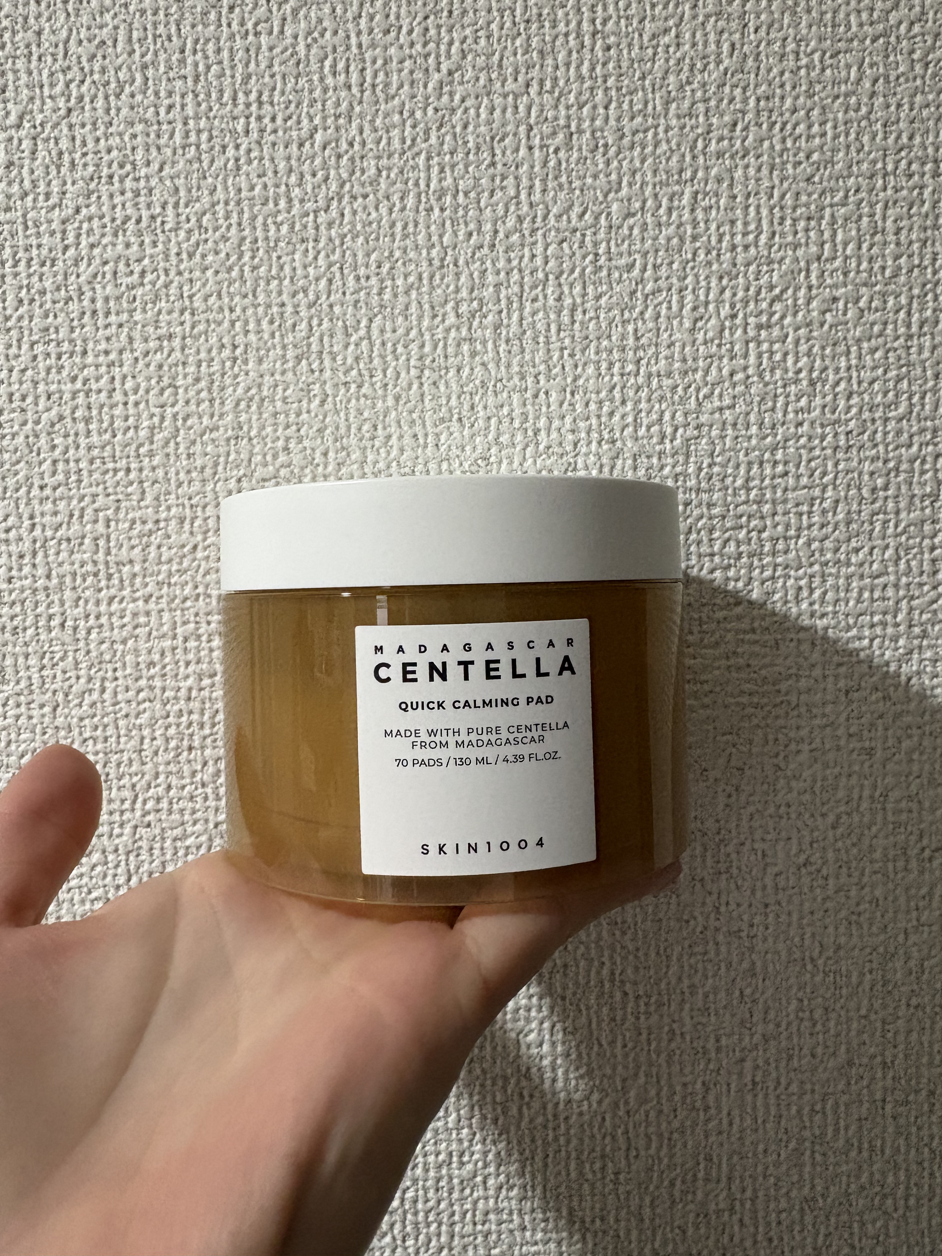 センテラ クイックカーミングパッド/SKIN1004/トナーパッドを使ったクチコミ（1枚目）