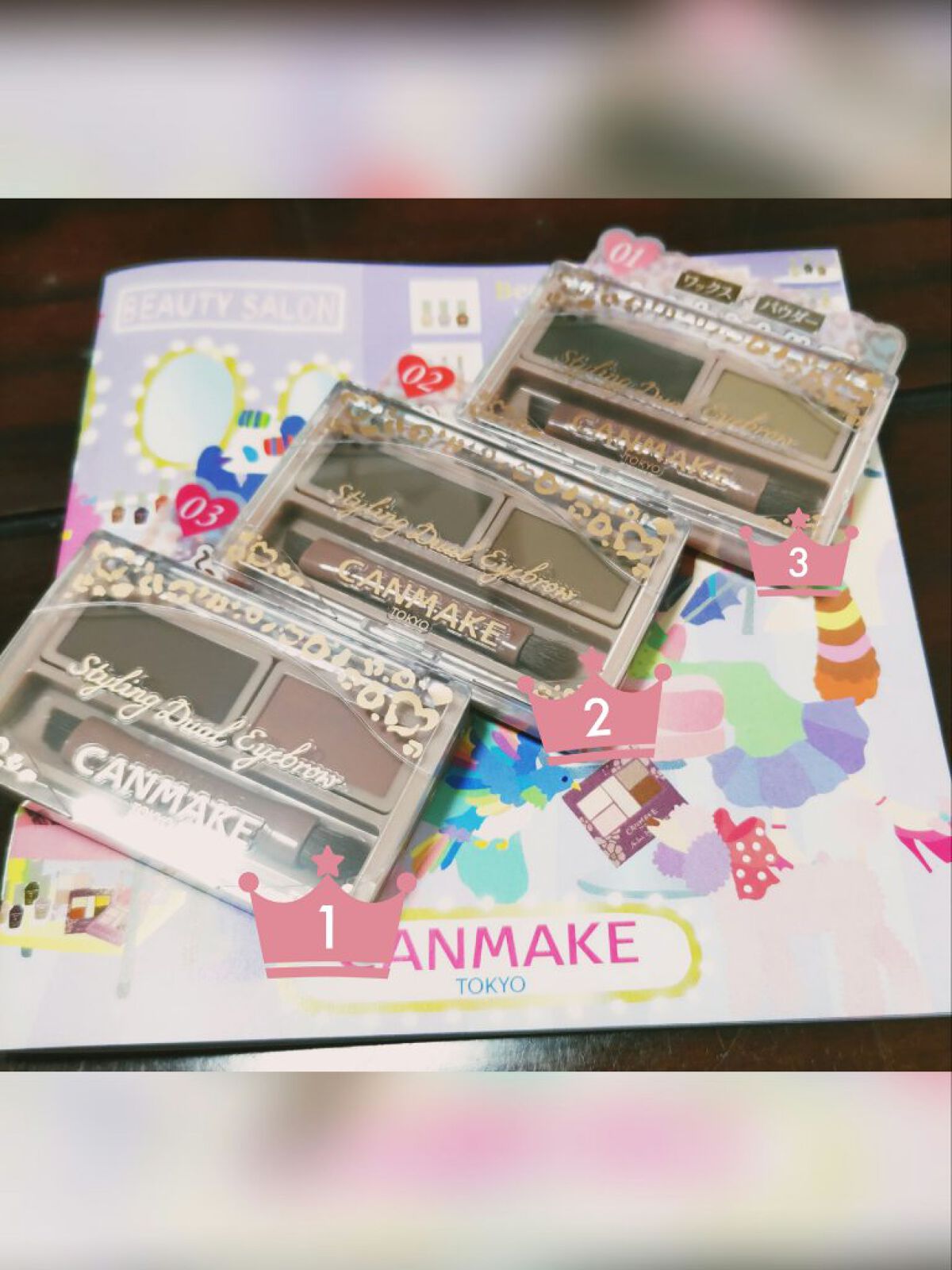 スタイリングデュアルアイブロウ/キャンメイク/アイブロウを使ったクチコミ（1枚目）