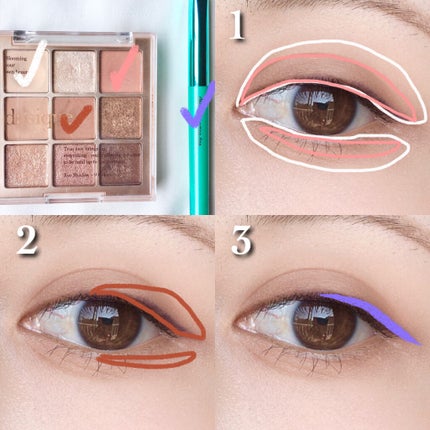 「密着アイライナー」クリームペンシル/デジャヴュ/ペンシルアイライナーを使ったクチコミ(4枚目)