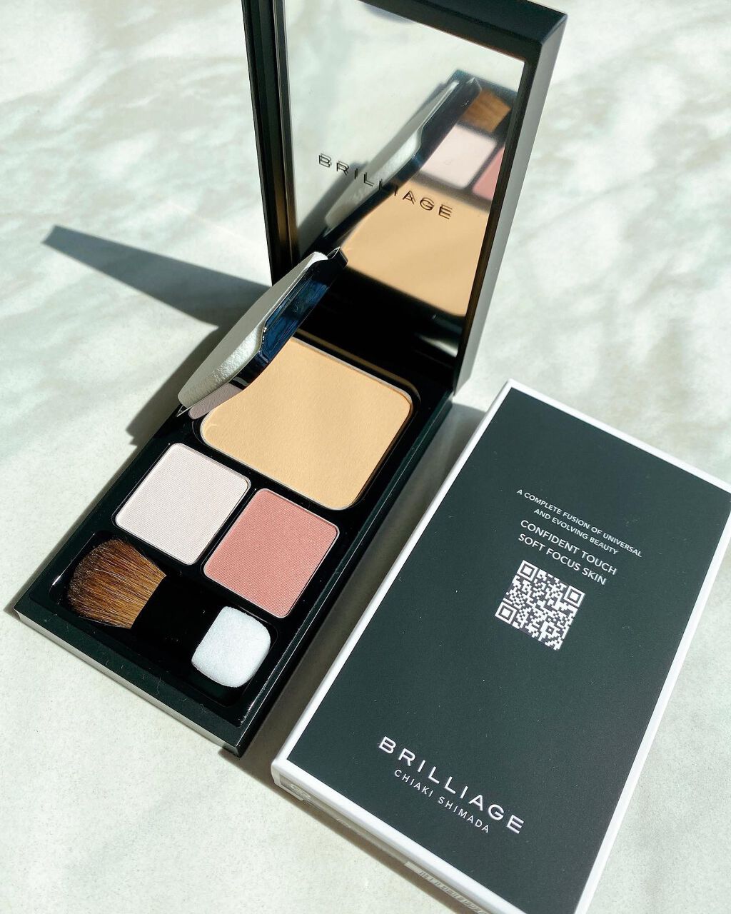 パウダリーファンデーション コンフィデントタッチ セカンドスキン 40/ブリリアージュ/パウダーファンデーションを使ったクチコミ（1枚目）