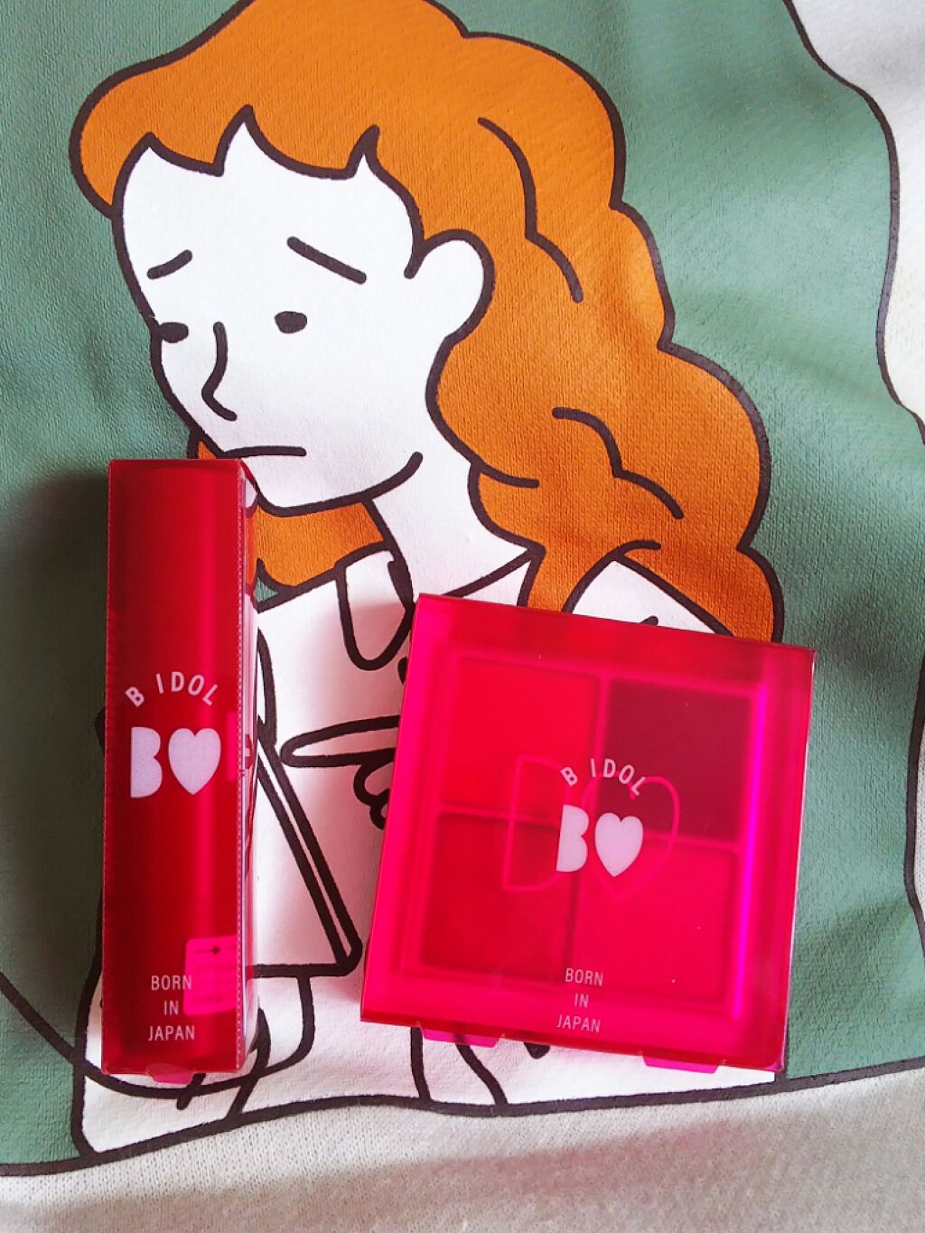 つやぷるリップR/b idol/口紅を使ったクチコミ(4枚目)