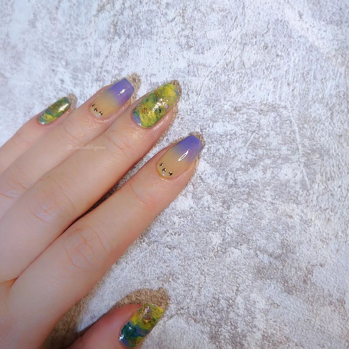 ネイル エナメル 016 カラフルラメ/ちふれ/マニキュアを使ったクチコミ（1枚目）