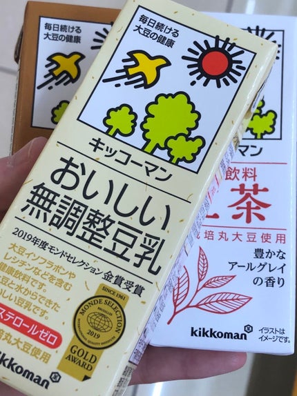 無調整豆乳/キッコーマン飲料/豆乳飲料を使ったクチコミ(1枚目)