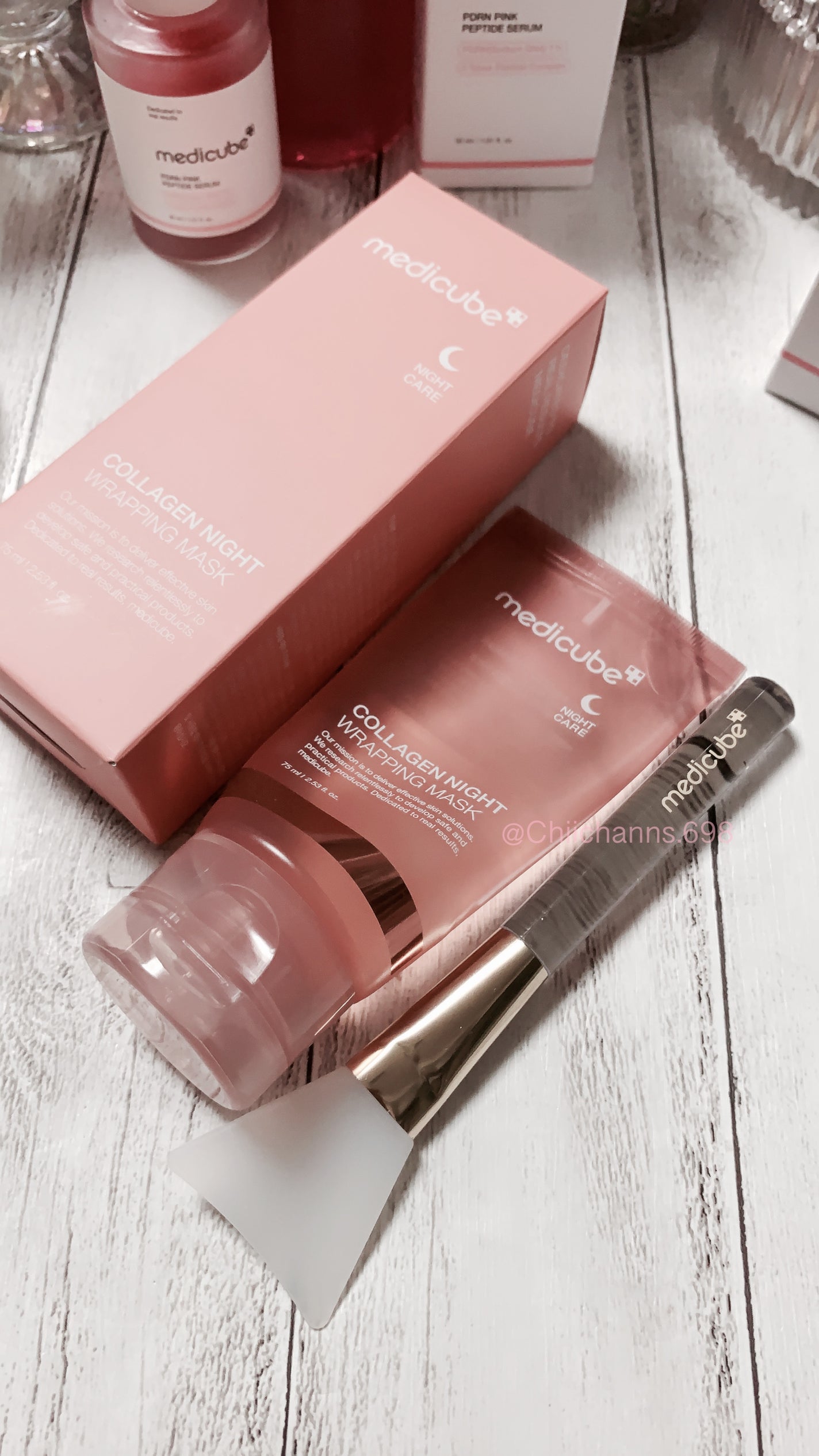 コラーゲンナイトラッピングマスク/MEDICUBE/洗い流すパック・マスクを使ったクチコミ(4枚目)