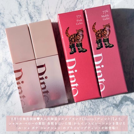 (ル・シャ ボテコレクション)ブラーゼリーボリュームリップティント/Dinto/リップティントを使ったクチコミ(2枚目)