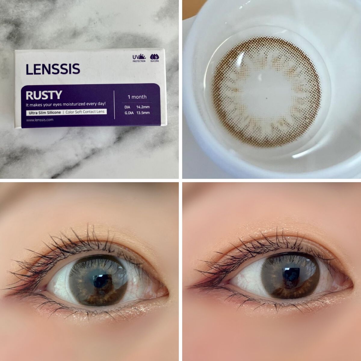 セイレンシリーズ/LENSSIS/カラーコンタクトレンズを使ったクチコミ(4枚目)