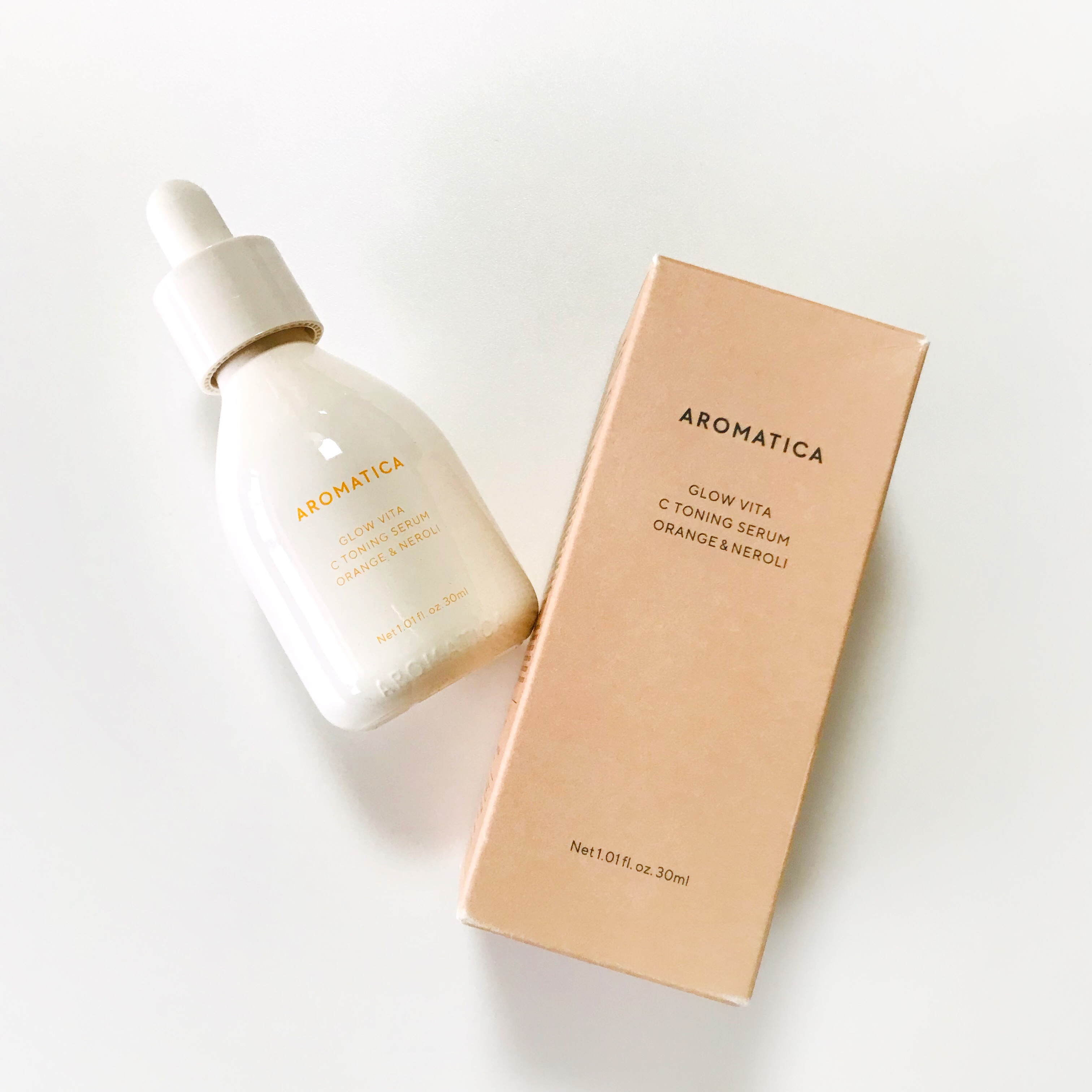 グロービタCトーニングセラム/AROMATICA/美容液を使ったクチコミ（2枚目）