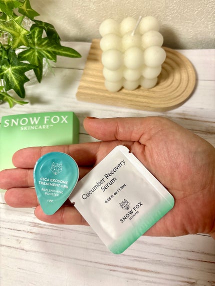 リカバリー ブースターボール/SNOW FOX SKINCARE/美容液を使ったクチコミ(3枚目)