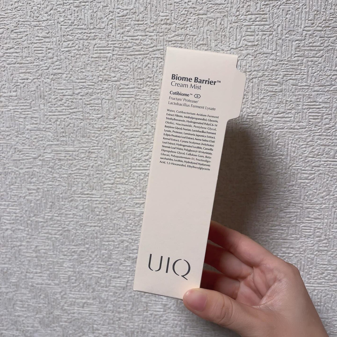 バイオームバリア クリームミスト/UIQ/ミスト状化粧水を使ったクチコミ(3枚目)