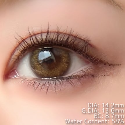 LaFORTE Lena 1day UV/LaFORTE/ワンデー(1DAY)カラコンを使ったクチコミ(8枚目)