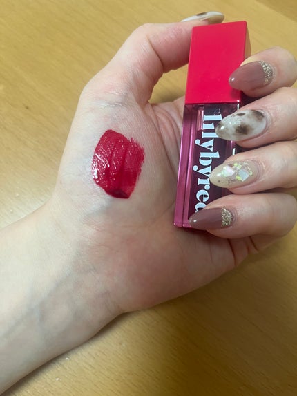 ジューシーライアー ウォーターティント/lilybyred/リップティントを使ったクチコミ(3枚目)