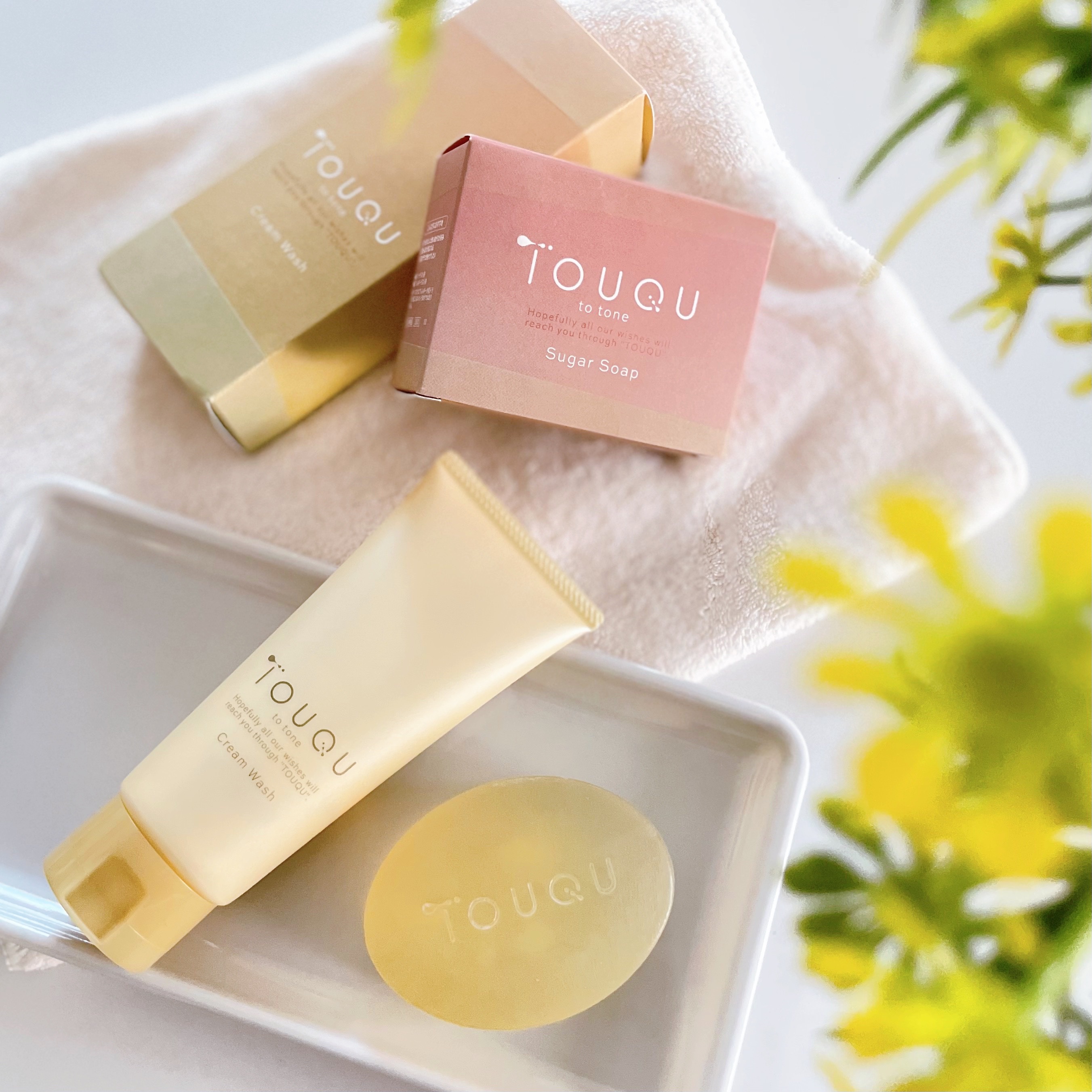 TOUQU to tone　シュガーソープ/TOUQU to tone/洗顔石鹸を使ったクチコミ（2枚目）
