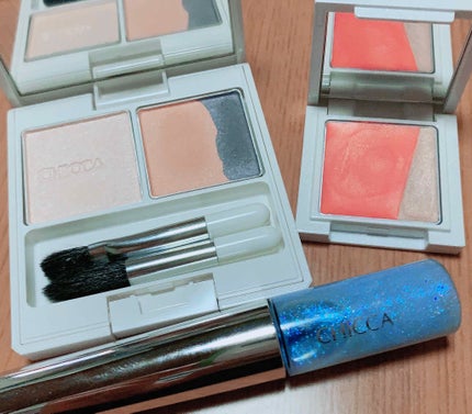 ミスティック パウダーアイシャドウ/CHICCA/アイシャドウパレットを使ったクチコミ(4枚目)