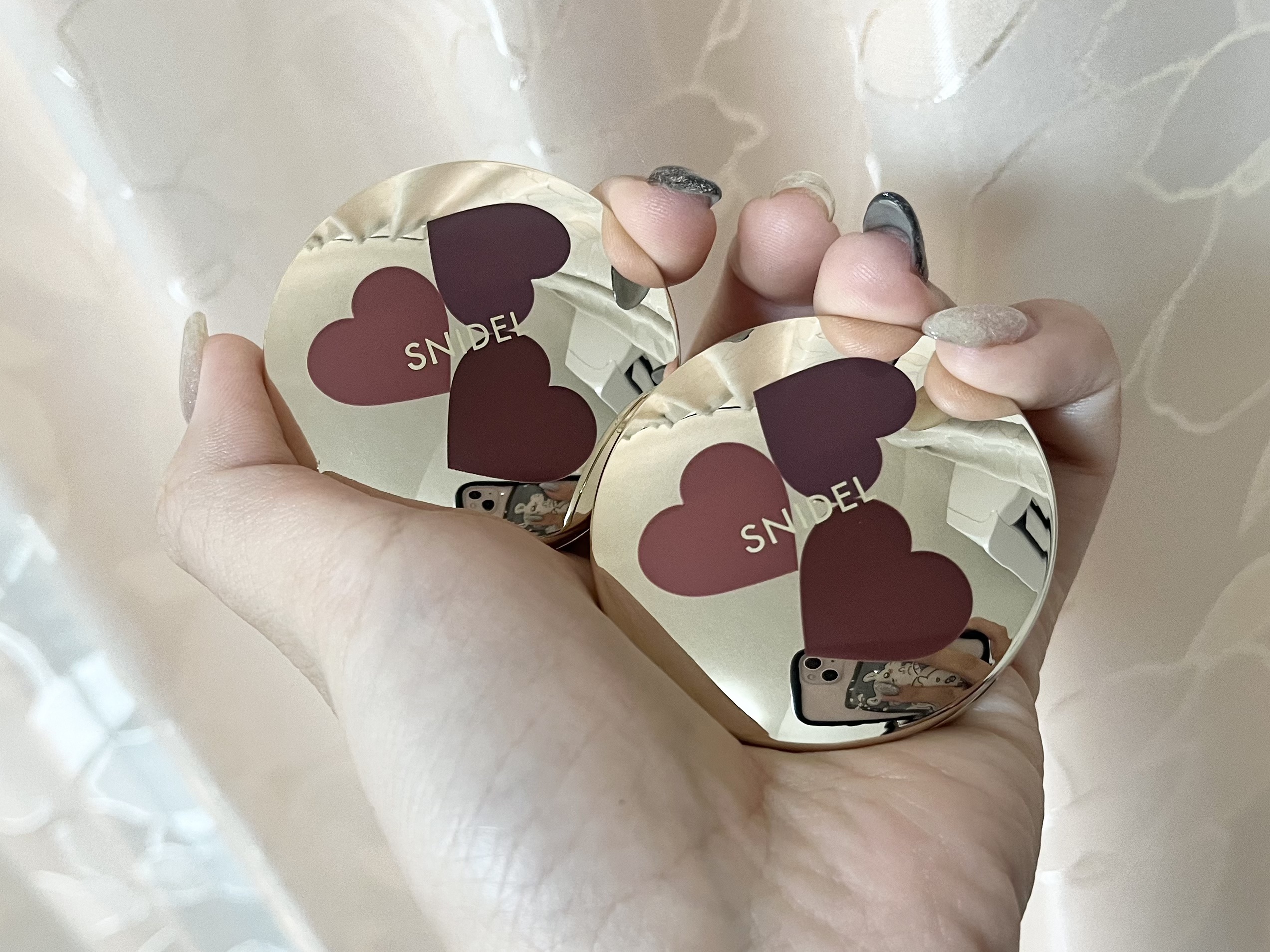 ブラッシング ハート EX04/SNIDEL BEAUTY/パウダーチークを使ったクチコミ（2枚目）