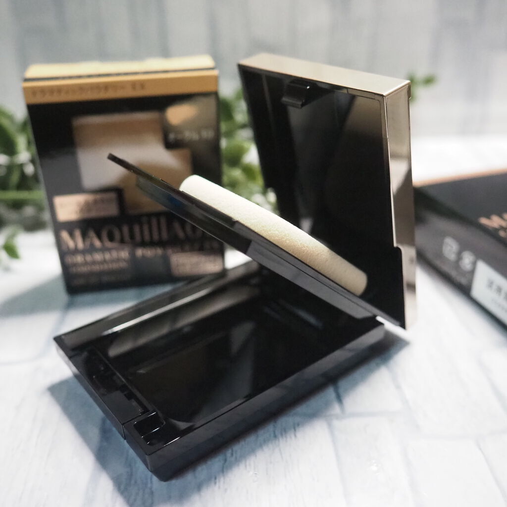 ドラマティックパウダリー EX/マキアージュ/パウダーファンデーションを使ったクチコミ(4枚目)