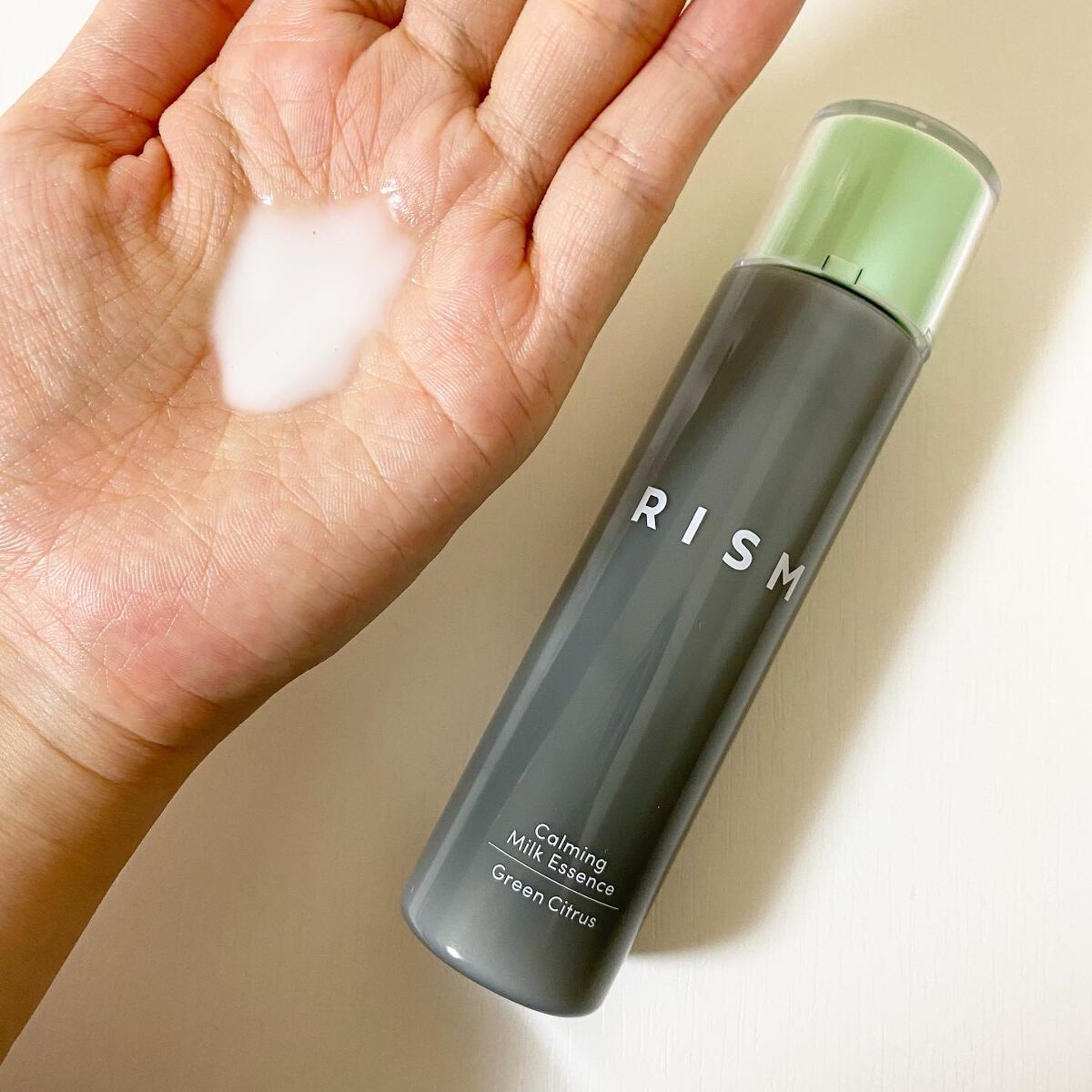 カーミング ミルクエッセンス グリーンシトラスの香り /RISM/美容液を使ったクチコミ(2枚目)