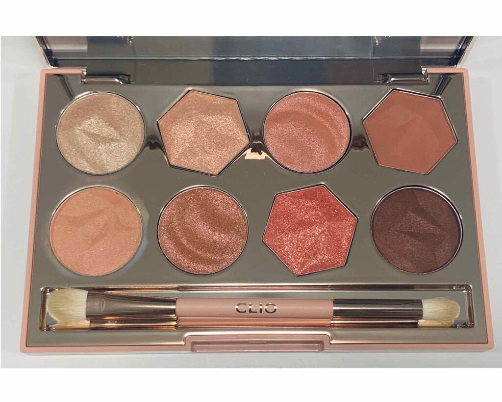 プリズム エアー アイ パレット/CLIO/アイシャドウパレットを使ったクチコミ（2枚目）