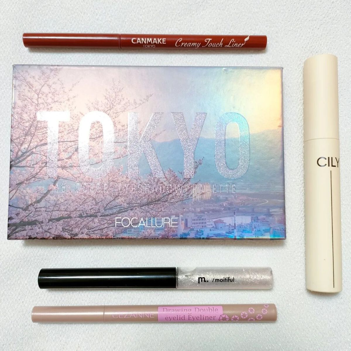 GO TRAVEL 15色アイシャドウパレット/FOCALLURE/アイシャドウパレットを使ったクチコミ（3枚目）