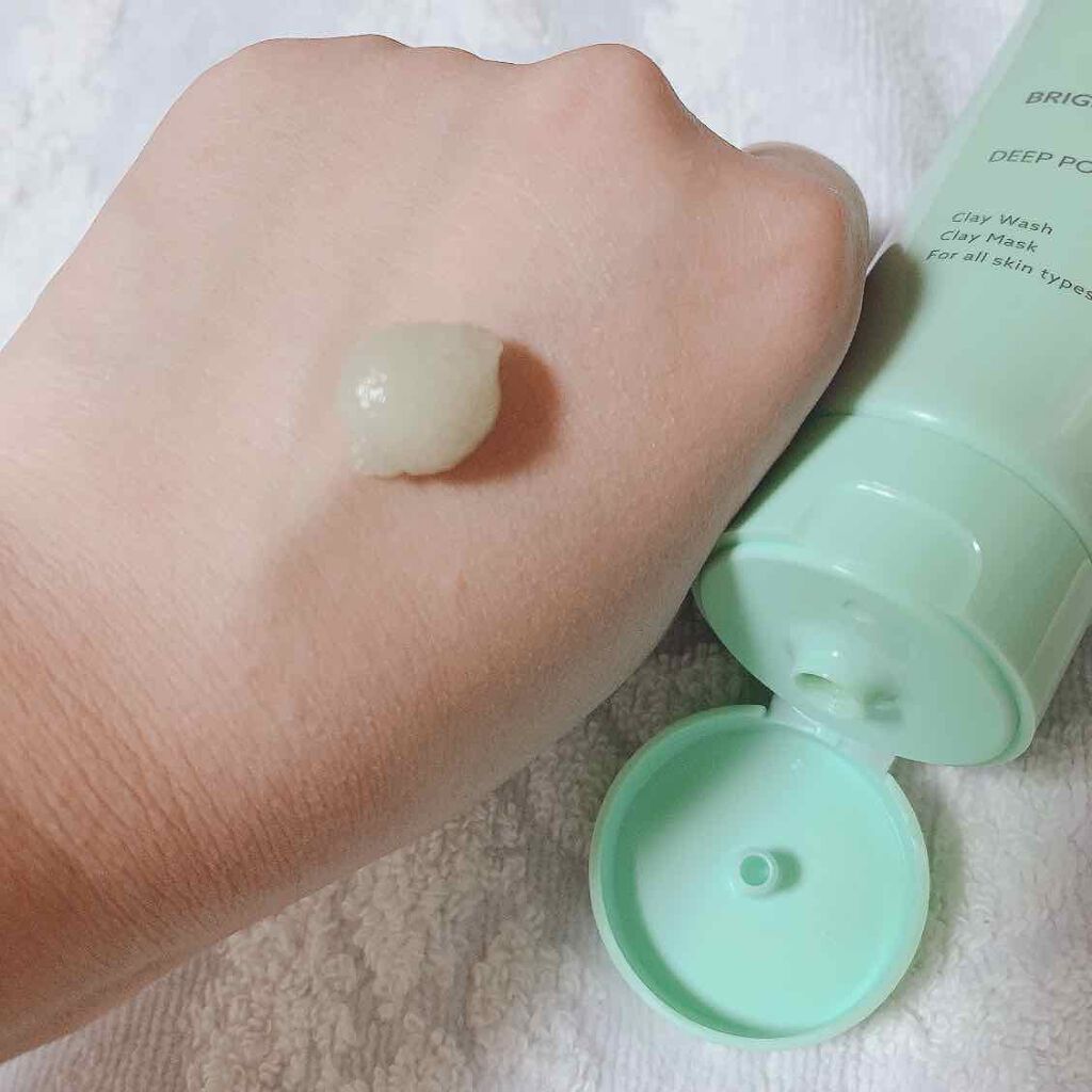 ブライトクレイペースト/POAPOA/洗顔フォームを使ったクチコミ（2枚目）