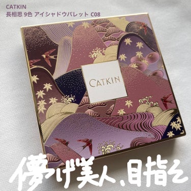 長相思シリーズ 9色アイシャドウパレット/CATKIN/アイシャドウパレットを使ったクチコミ（1枚目）