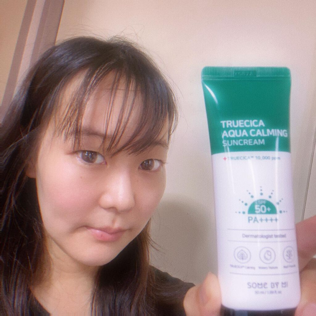 TRUECICA アクアカーミング日焼け止め/SOME BY MI/日焼け止めクリームを使ったクチコミ(4枚目)
