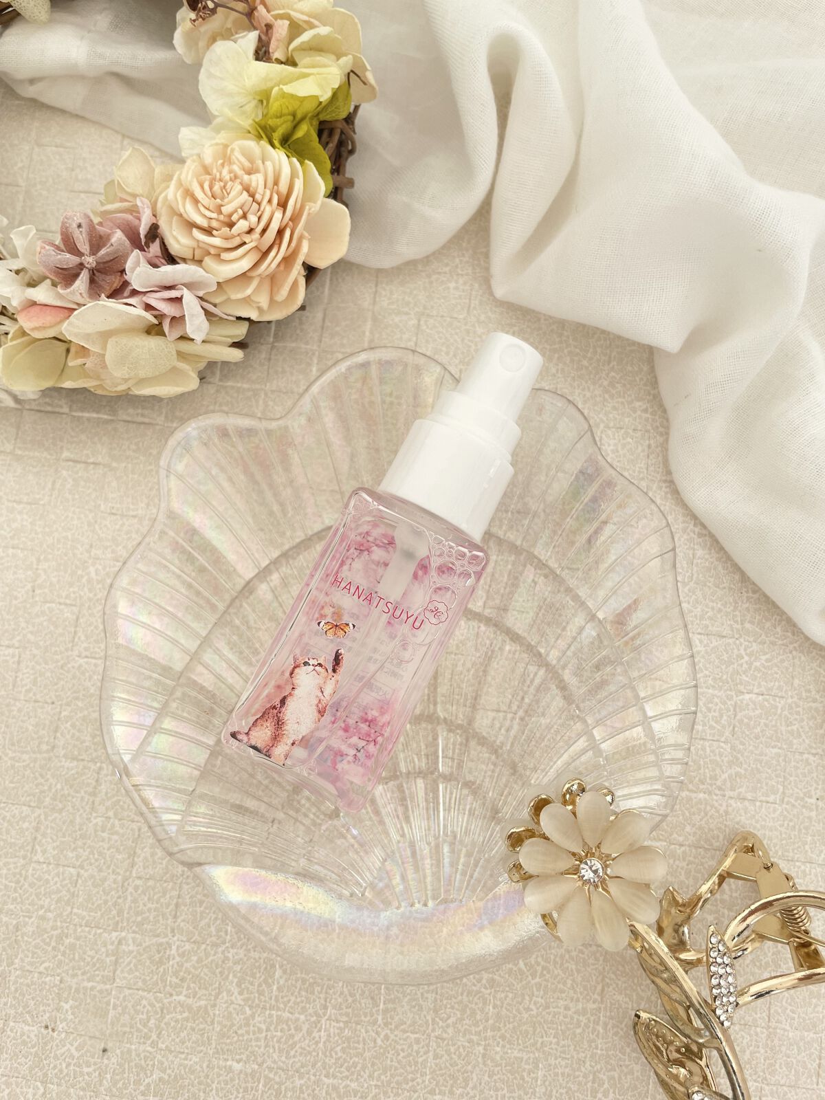 マルチフレグランススプレー/HANATSUYU/ファブリックミストを使ったクチコミ（3枚目）
