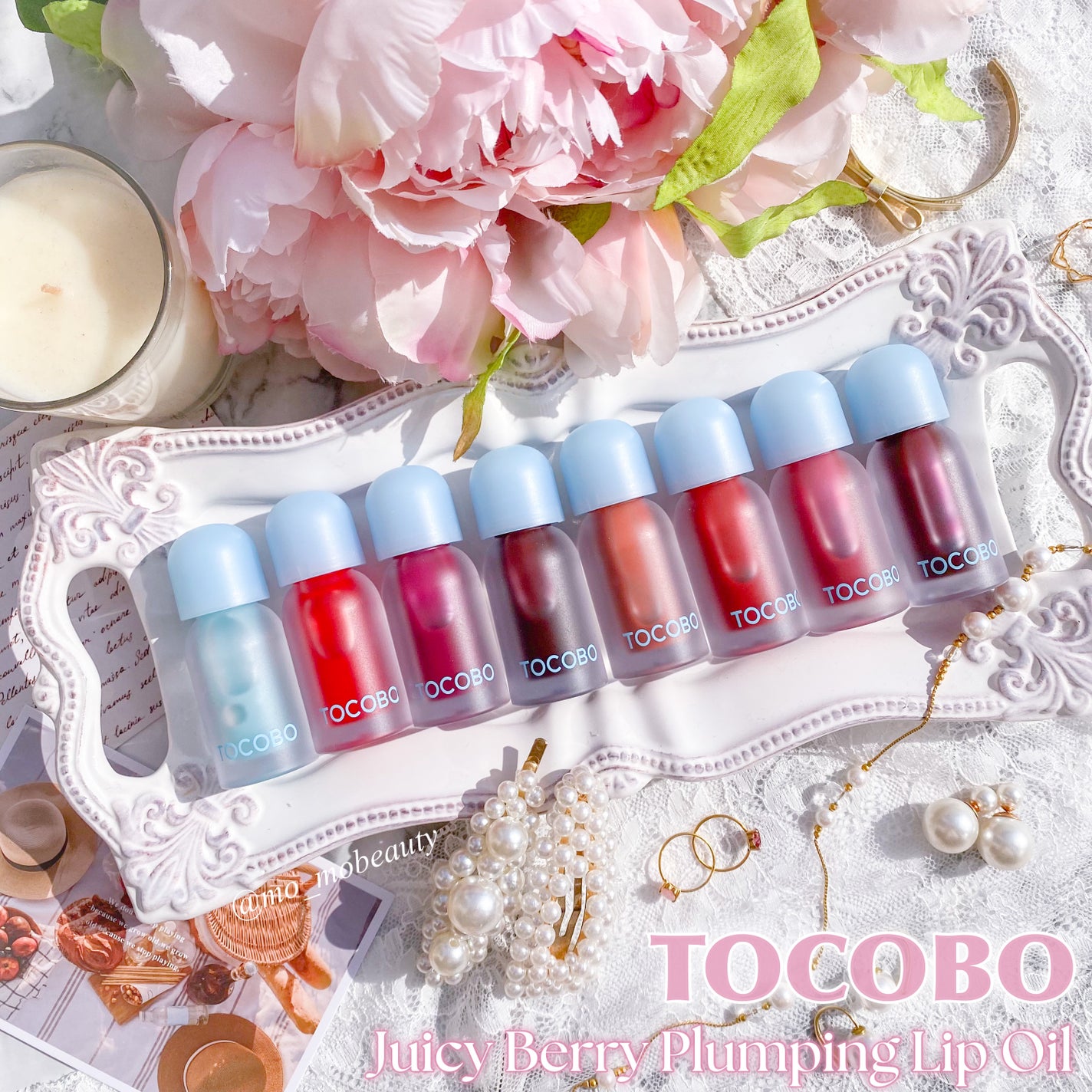 ジューシーベリープランピングリップオイル/TOCOBO/リップグロスを使ったクチコミ(1枚目)