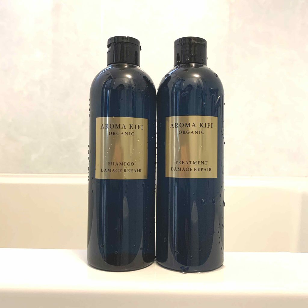 オーガニック シャンプー/トリートメント<ダメージリペア>/AROMA KIFI/シャンプー・コンディショナーを使ったクチコミ(1枚目)