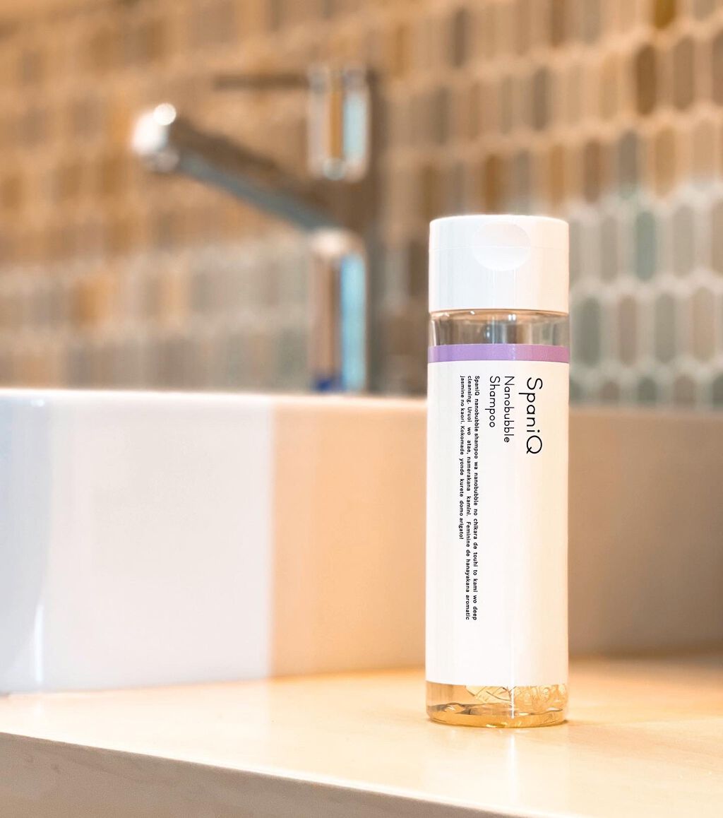 SpaniQ ナノバブルシャンプー/SpaniQ/市販シャンプーを使ったクチコミ（1枚目）