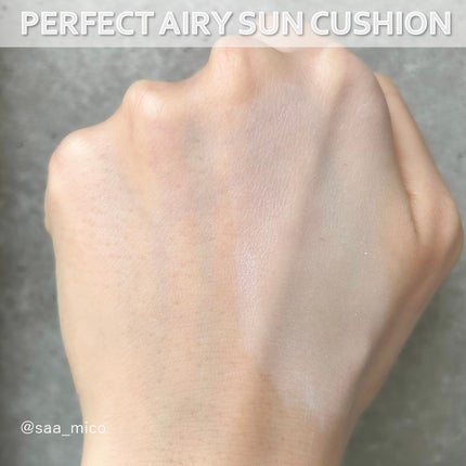 パーフェクトエアリーサンクッション/VILLAGE 11 FACTORY/日焼け止めローションを使ったクチコミ(5枚目)