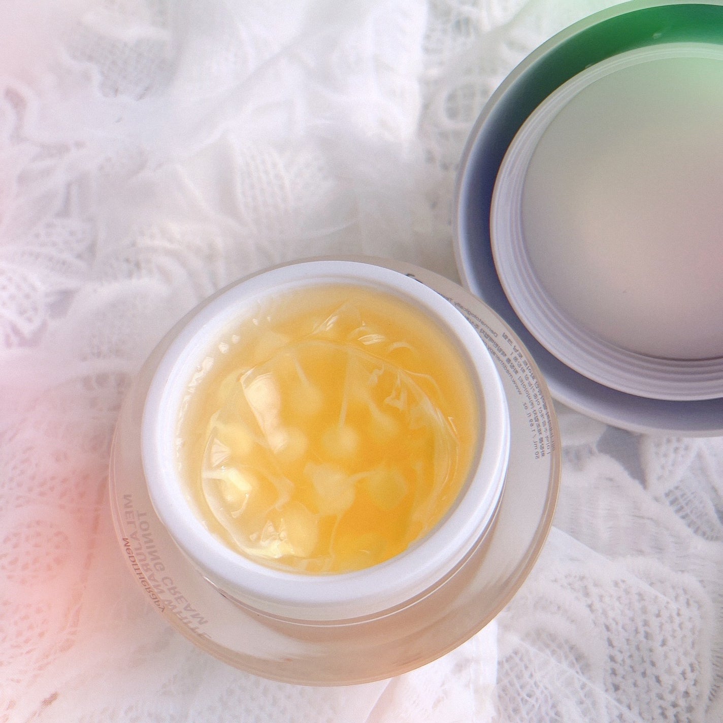 メラジュランホワイトトーニングクリーム&EMS美顔器/MEDITHERAPY/その他スキンケアを使ったクチコミ(5枚目)