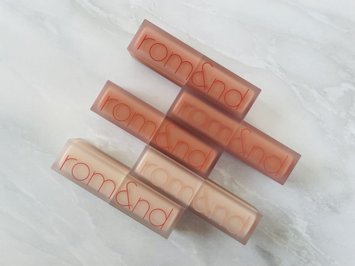 ゼロマットリップスティック 22 モーブビーンズ(Mauve Beans)/rom&nd/口紅を使ったクチコミ（1枚目）