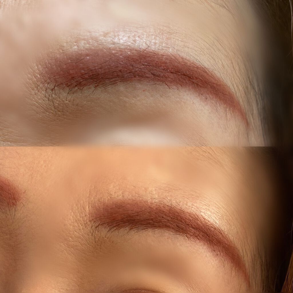 &be アイブロウマスカラ オレンジブラウン/＆be/眉マスカラを使ったクチコミ（3枚目）