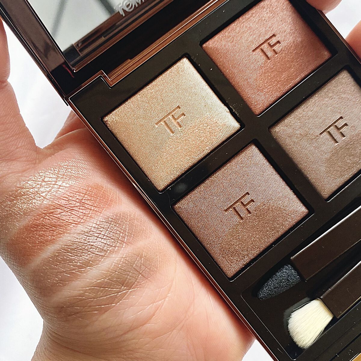 アイ カラー クォード/TOM FORD BEAUTY/アイシャドウパレットを使ったクチコミ（2枚目）