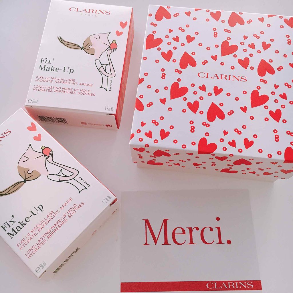 フィックス メイクアップ/CLARINS/ミスト状化粧水を使ったクチコミ（2枚目）