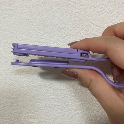 かんたん前髪セルフカッター /ヘアカットモンスター/ヘアケアグッズを使ったクチコミ(4枚目)