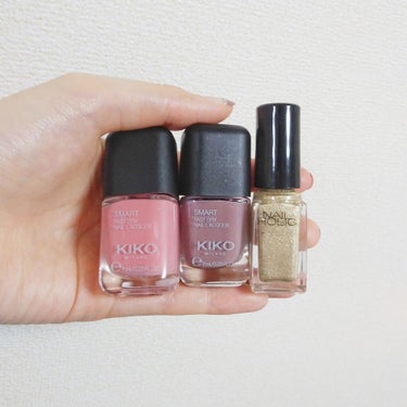 SMART FAST DRY NAIL LAQUER/KIKO/マニキュアを使ったクチコミ（2枚目）