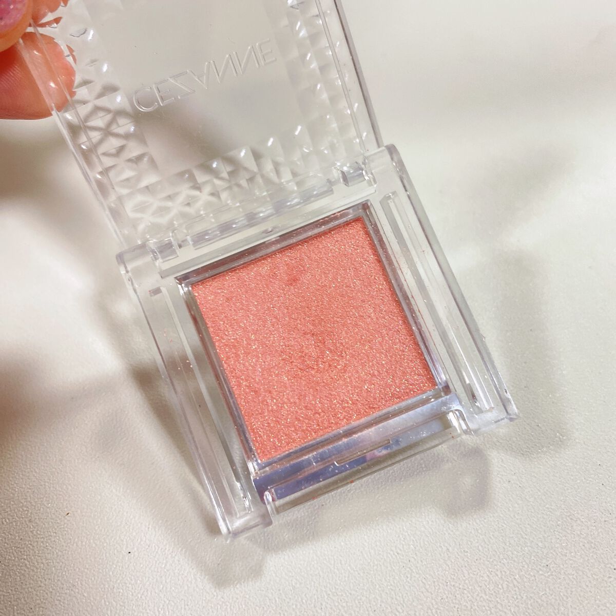 シングルカラーアイシャドウ/CEZANNE/単色アイシャドウを使ったクチコミ（2枚目）