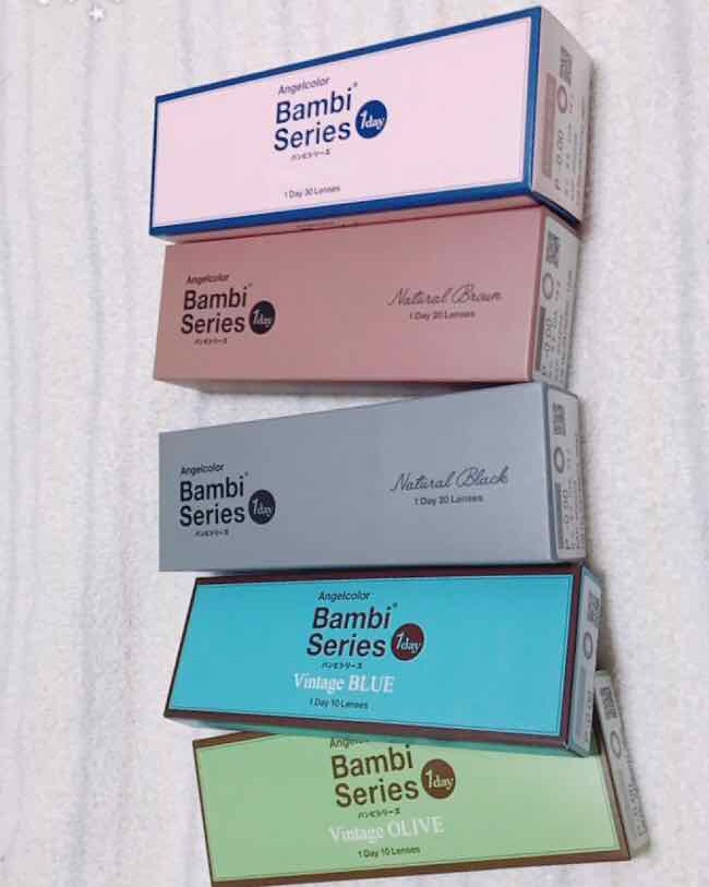 Angelcolor Bambi Series Vintage 1day ヴィンテージヌード/AngelColor/ワンデー（１DAY）カラコンを使ったクチコミ（1枚目）